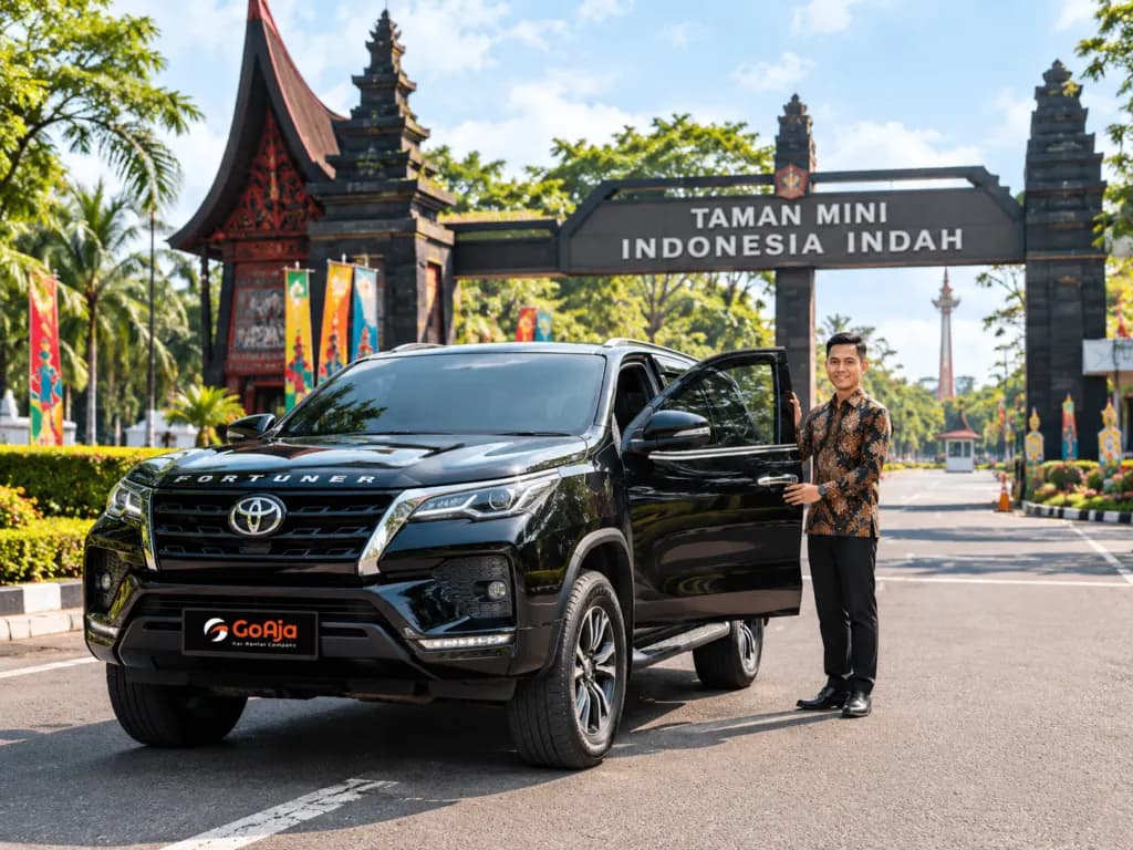 Sewa Toyota Fortuner Taman Mini dengan Driver untuk Perjalanan Premium